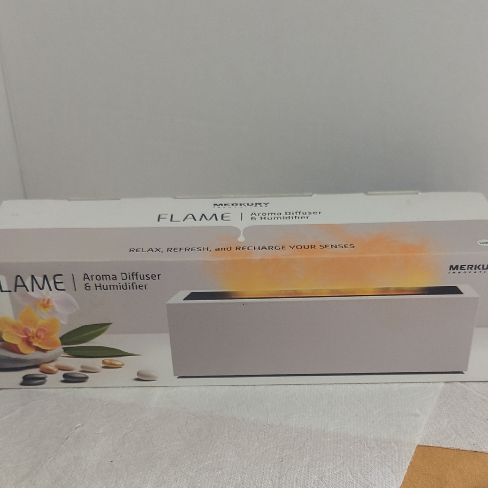 Merkury Innovations White Aroma Diffuser & Humidifier